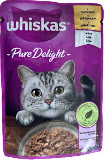 Pure Delight mokra hrana za mačke - piletina Whiskas