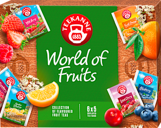 kolekce ovocných čajů World of Fruits Teekanne