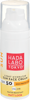 Krema za zaščito pred soncem za obraz, ZF 50 HADA LABO TOKYO