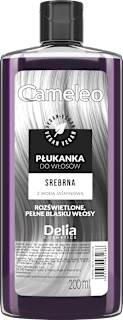 Płukanka do włosów 01 SREBRO - Z WODĄ JAŚMINOWĄ Delia COSMETICS