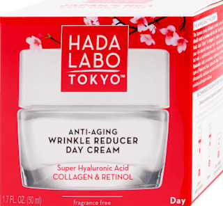Denný pleťový krém proti vráskam Wrinkle Reducer HADA LABO TOKYO