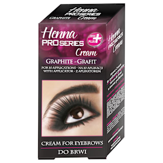 Vopsea cremă pentru sprâncene Graphite Henna