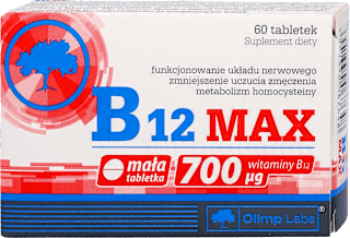 Suplement diety Witamina B12 Max, tabletki OLIMP LABS