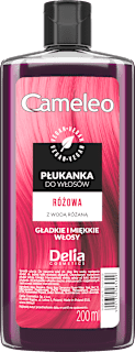 Płukanka do włosów 03 RÓŻ - Z WODĄ RÓŻANĄ Delia COSMETICS