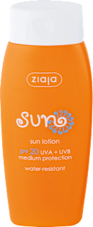 sun losion za sunčanje, SPF 20 ziaja