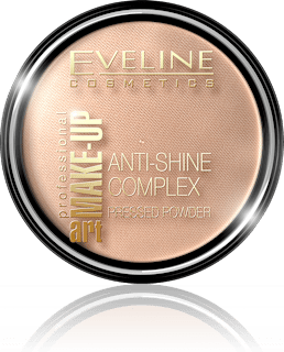 Kompaktni puder Anti-Shine Complex Art Make-Up, 34 Medium Beige EVELINE COSMETICS
