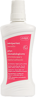 Płyn stomatologiczny zmniejszający nadwrażliwość mintperfekt sensitiv ziaja