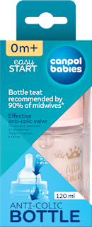 Butelka szeroka antykolkowa 120ml PP Easy Start Canpol babies