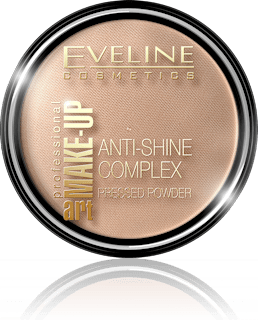 Kompaktni puder Anti-Shine Complex Art Make-Up, 35 Golden Beige EVELINE COSMETICS