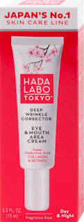 Denný a nočný krém na oči a pery Deep Wrinkle Corrector HADA LABO TOKYO