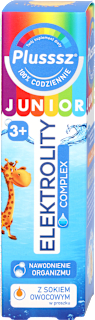 Tabletki musujące Elektrolity Junior Complex Plusssz