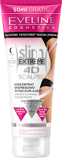 Koncentrat ekspresowo wyszczuplający Nocna Liposukcja Slim extreme 4D Scalpel  EVELINE COSMETICS