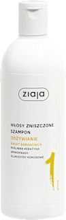 Szampon odżywczy do włosów Kwiat Bananowca ziaja