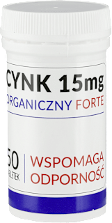 Cynk organiczny Forte 15 mg, tabletki UNIPHAR