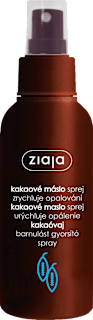 Kakaóvajas barnulást gyorsító spray ziaja