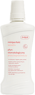 Płyn stomatologiczny przeciwpróchniczy mintperfekt sensitiv ziaja