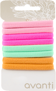 Set gumica za kosu - pastelne boje, raznobojno avanti