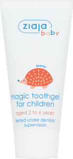 Dečija pasta za zube - magic toothgel for children, 2 - 6 godina  ziaja