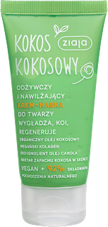 Krem-maska do twarzy odżywczy i nawilżający Kokos Kokosowy ziaja