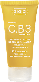 Krem-maska na noc Witamina C.B3 Niacynamid ziaja