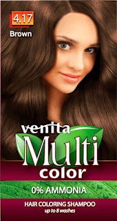 Szampon koloryzujący brąz 4.17 Multi Color Venita