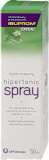 Spray hipertoniczny Hipertonic Spray Zatoki USP ZDROWIE
