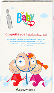 Ampułki soli fizjologicznej Babycap