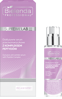 Serum przeciwzmarszczkowe z kompleksem peptydów Pro Age Expert Bielenda