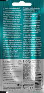 Dermo face sebio max effect maska peeling gommage ze srebrem tołpa