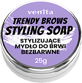 Stylizujące mydełko do brwi bezbarwne Venita