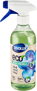 eco čistič sklo a zrcadla s vůní ranní rosy SIDOLUX