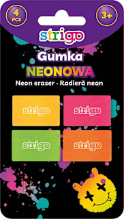 Gumă de șters Neon Strigo