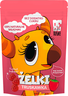 Żelki truskawka Kids  BeRaw
