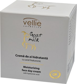 Cremă hidratantă de zi cu extract din lapte de capră Vellie