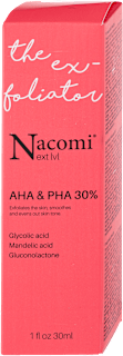 the exfoliator serum za lice AHA & PHA 30% Nacomi