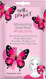 Tuchmaske Fly Butterfly Selfie Project