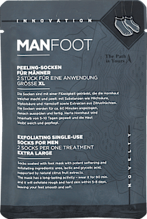 Fußpeeling Socken Gr. XL (1 Paar) MANFOOT