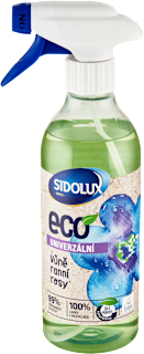 eco univerzální čistič s vůní ranní rosy SIDOLUX