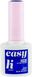 easy 3u1 UV gel lak - 609 Crazy Blue Splas hi Hybrid