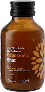 Kombucha BIO Probiotyk Odporność Shot VIGO