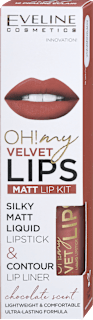 Oh! my Velvet Lips Matt set za usne – 12 Praline Eclair EVELINE COSMETICS