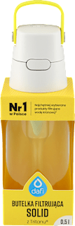 Butelka filtrująca Solid z filtrem 0,5l Dafi