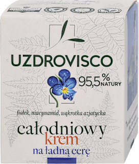 Fiołek krem nawilżający na ładną cerę  UZDROVISCO