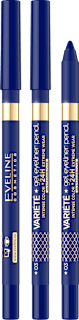 Kredka żelowa do oczu Variété nr 03 niebieska EVELINE COSMETICS