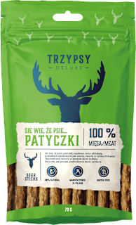Psie patyczki z jelenia  TRZYPSY
