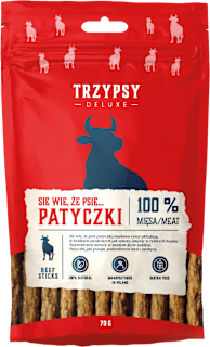 Psie patyczki z wołowiny TRZYPSY