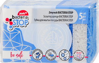 Mosogatószivacs Bacteria Stop York