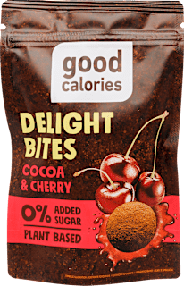 Datolyás falatok, kakaós-meggyes good calories