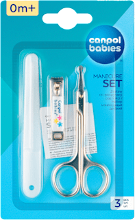 Комплект за маникюр за бебе, 0м+ Canpol babies