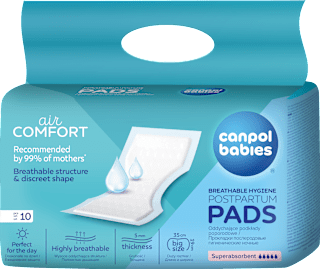 Дамски следродилни хигиенни превръзки Canpol babies